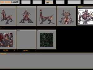 low poly 3d monster - crazy 3D Model