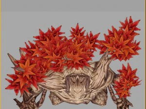 low poly 3d monster - naked monster 3D Model