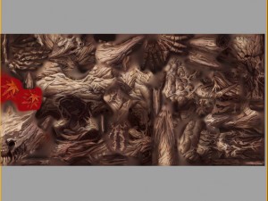 low poly 3d monster - naked monster Model 3D