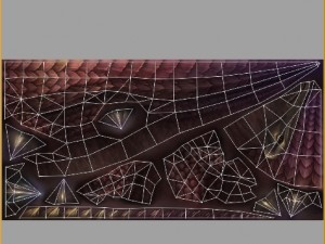 low poly 3d monster - pangolin 03 Modelo 3D