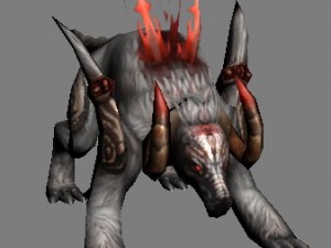 low poly 3d monster - female kunyu 02 Modèle 3D