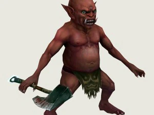 低聚 3d 怪物-助推器 3D 模型