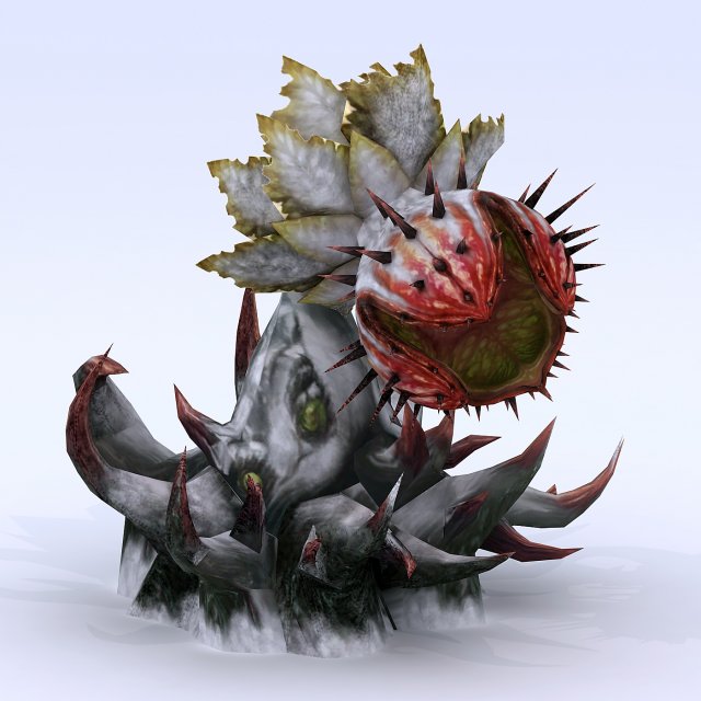 low poly 3d monster - grand priest 3D Model .c4d .max .obj .3ds .fbx .stl .blend 