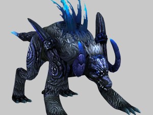 low poly 3d monster - grand kunyu 3D Model