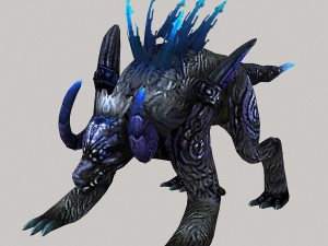 low poly 3d monster - grand kunyu Model 3D