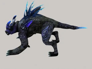low poly 3d monster - grand kunyu 3D Model