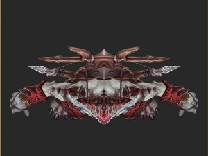 low poly 3d monster - local government executors Modelo 3D