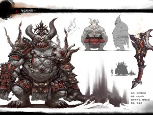 mostro 3d low poly: i depressori Modello 3D