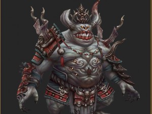 low poly 3d monster - the depressors 3Dモデル