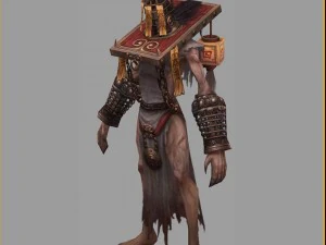 low poly 3d monster - vergil 3D Model