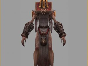 low poly 3d monster - vergil 3D Model