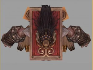 low poly 3d monster - vergil 3D Model