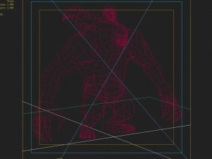 low poly 3d monster - action troll 3D-Modell
