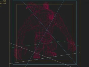 low poly 3d monster - action troll 3D Model