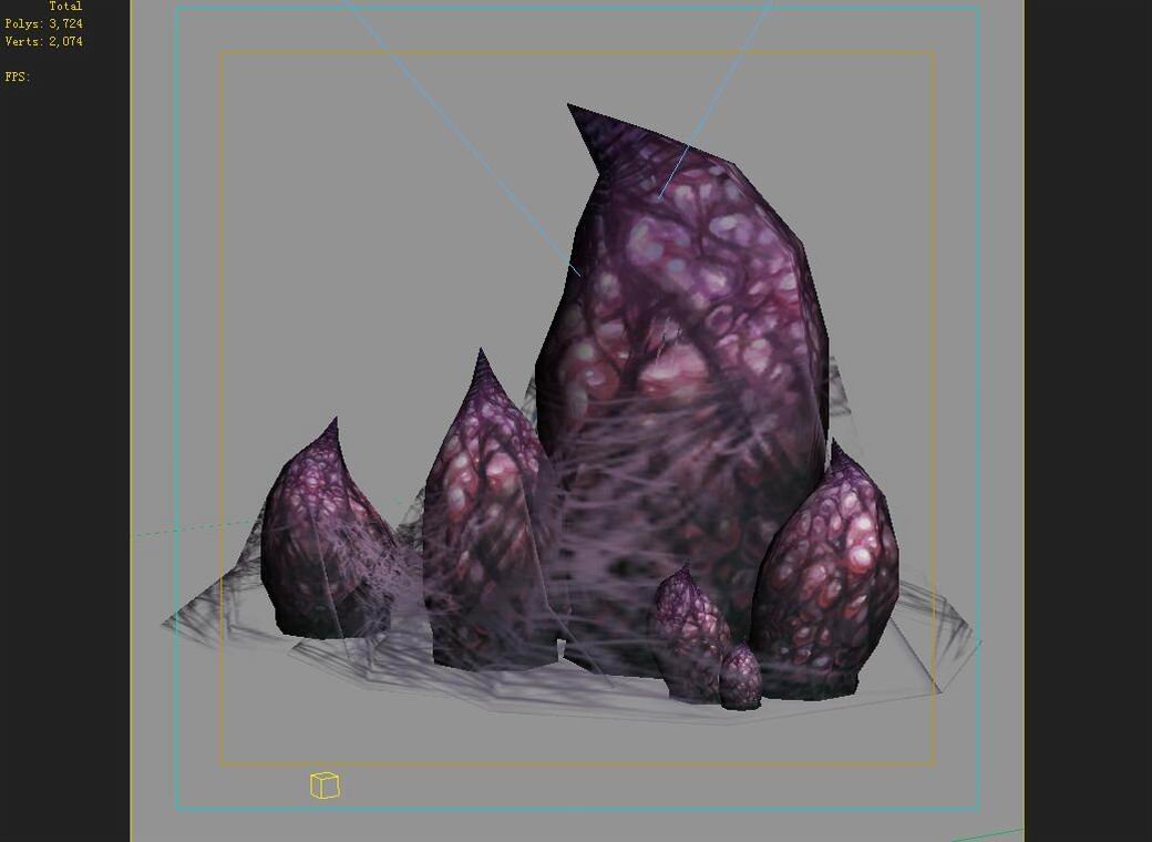 Low Poly 3d Monster Poisonous Spider Egg 3d Model In Fantasy