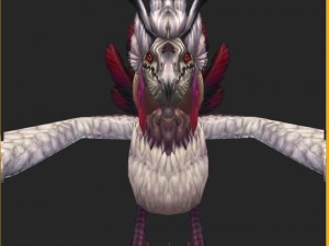 low poly 3d monster - dororo Modelo 3D