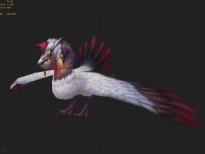 low poly 3d monster - dororo Modelo 3D