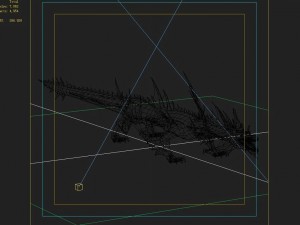 low poly 3d monster - flying beast 3D Model