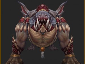 low poly 3d monster - fertilizer 3D Model