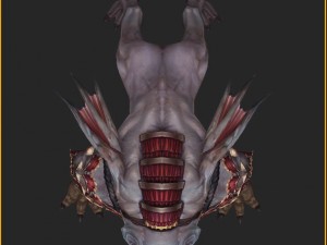 low poly 3d monster - fertilizer 3D Model