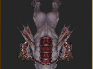 low poly 3d monster - fertilizer 3D Model