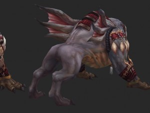 low poly 3d monster - fertilizer 3D Model