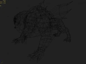 low poly 3d monster - fertilizer 3D Model