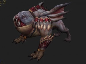low poly 3d monster - fertilizer 3D Model