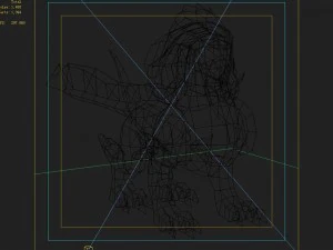 monster - pink the mythical wild animal 02 3D Model