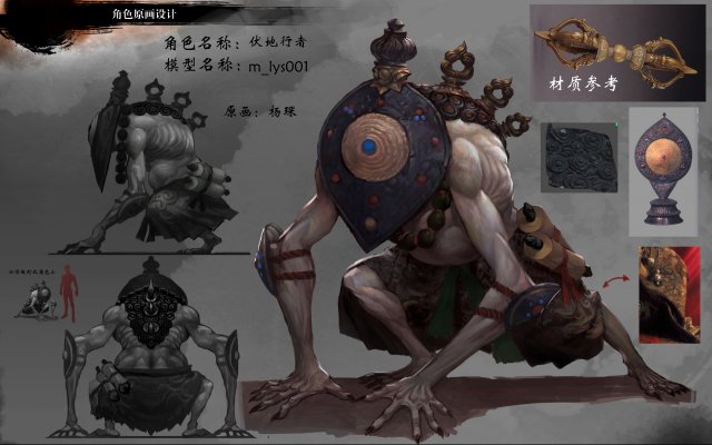 low poly 3d monster - the walker 3Dモデル .c4d .max .obj .3ds .fbx .stl .blend 