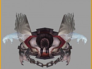 low poly 3d monster - voldemort Modelo 3D