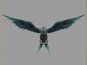 low poly 3d monster - heartbreaker 3D मॉडल