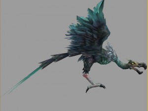 low poly 3d monster - heartbreaker 3D मॉडल