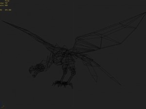 low poly 3d monster - heartbreaker 3D मॉडल