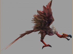 low poly 3d monster - heartbreaker 02 3D Model