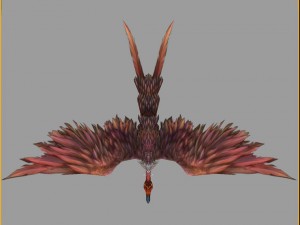 low poly 3d monster - heartbreaker 02 3D Model