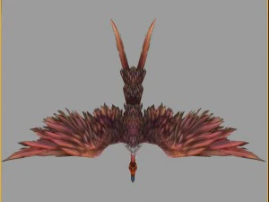 low poly 3d monster - heartbreaker 02 3D Model