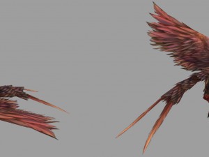 low poly 3d monster - heartbreaker 02 3D Model