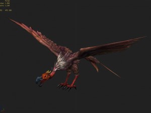 low poly 3d monster - heartbreaker 02 3D Model