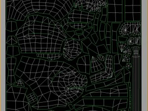 monstro 3d de baixo poli - grande 03 Modelo 3D