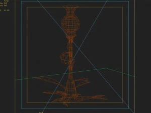 low poly 3d monster - attack - plant 3D Model