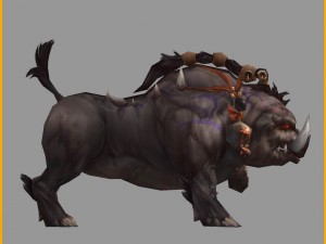 low poly 3d monster - butler gaocai 03 3D 모델