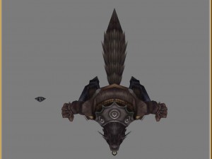 low poly 3d monster - irrigation 3D Model