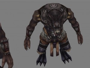 low poly 3d monster - irrigation 3D Model