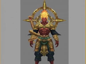 low poly 3d monster - eyesight 3D Model