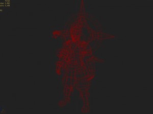 low poly 3d monster - eyesight Modello 3D