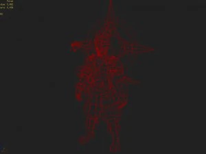 low poly 3d monster - eyesight 3D Model