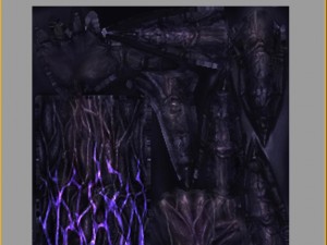 low poly 3d monster - ghostly hand 3D Модель