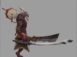 low poly 3d monster - ghosts 3D Model
