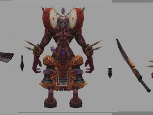 low poly 3d monster - ghosts 3D 模型